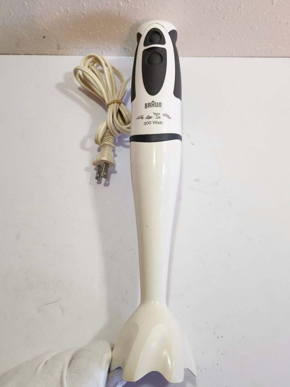 Braun Handheld Immersion Blender 300 Watt White
